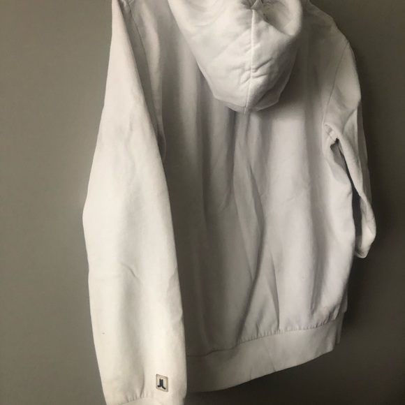 WESC logo hoodie in white size L - Picture 3 of 3